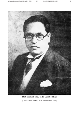 Babasaheb Dr. B.R. Ambedkar