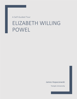 Elizabeth Willing Powel