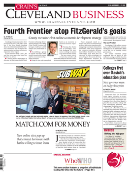 Fourth Frontier Atop Fitzgerald's Goals