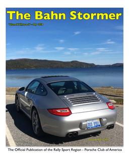 The Bahn Stormer Volume XXIII, Issue IV -- May 2018