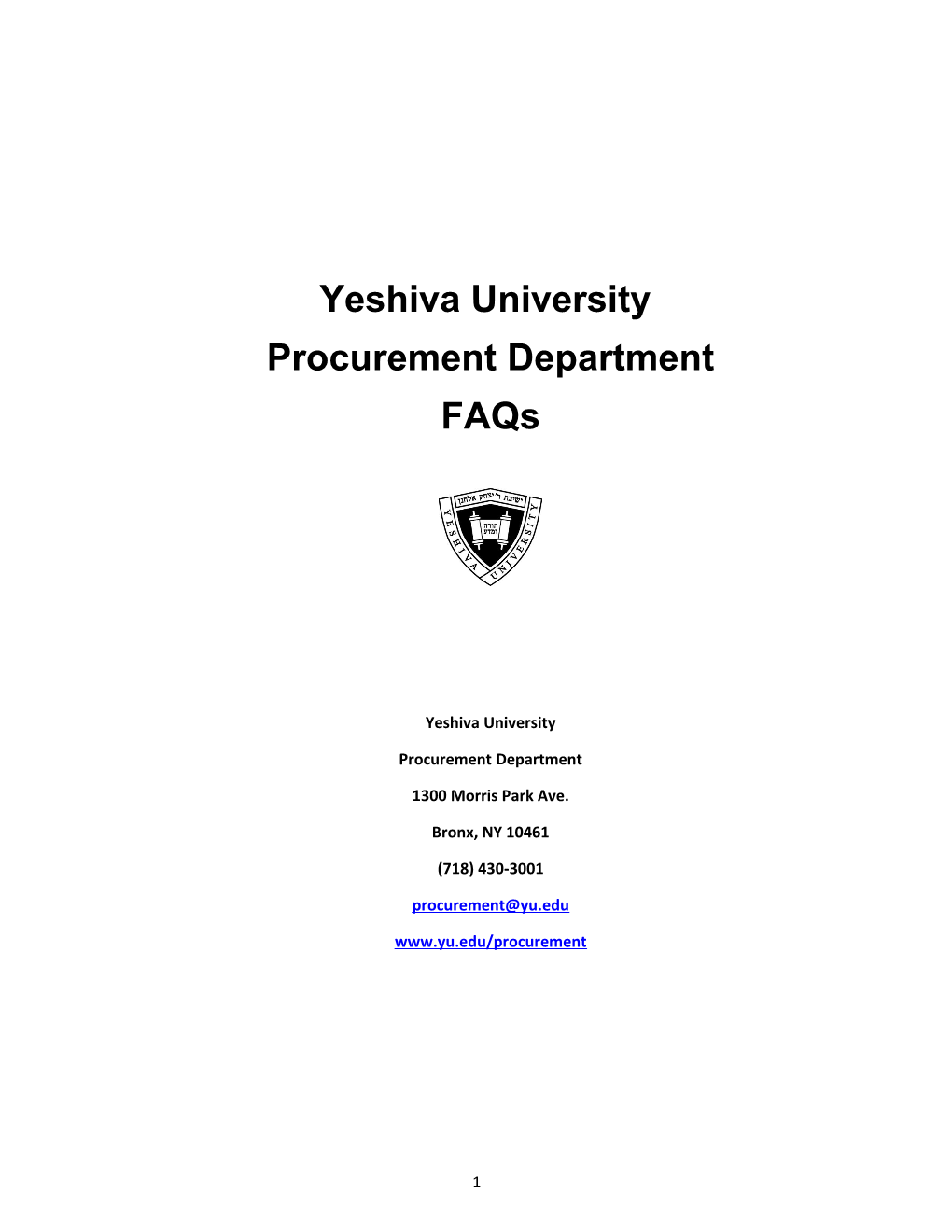 Yeshiva University