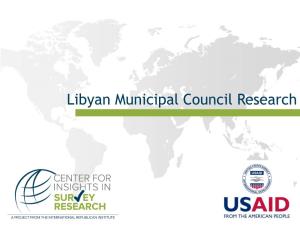 Libyan Municipal Council Research 1
