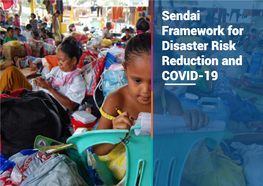 Sendai Framework for Disaster Risk Reduction and COVID-19