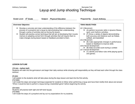 Layup and Jump Shooting Technique