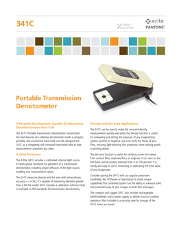 Portable Transmission Densitometer