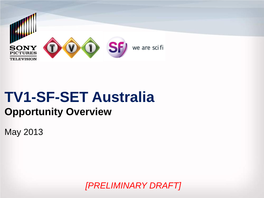 TV1-SF-SET Australia Opportunity Overview