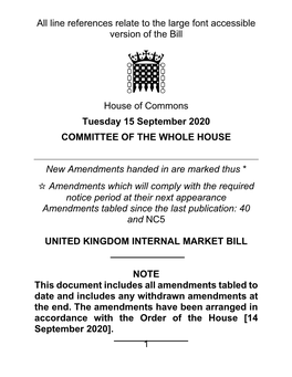 Line References Relate to the Large Font Accessible Version of the Bill