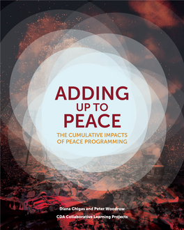 The Cumulative Impacts of Peace Programming