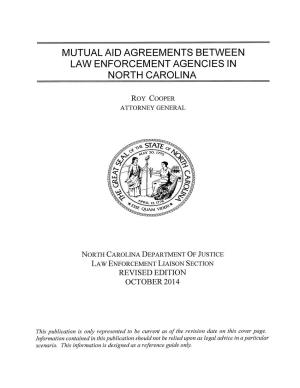 Mutual Aid Agreements Between Law Enforcement Agencies in North Carolina