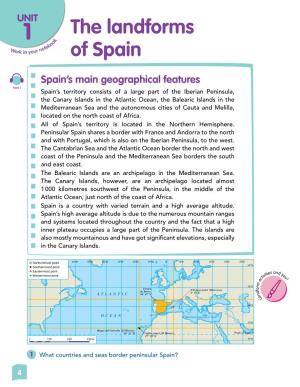 The Landforms of Spain