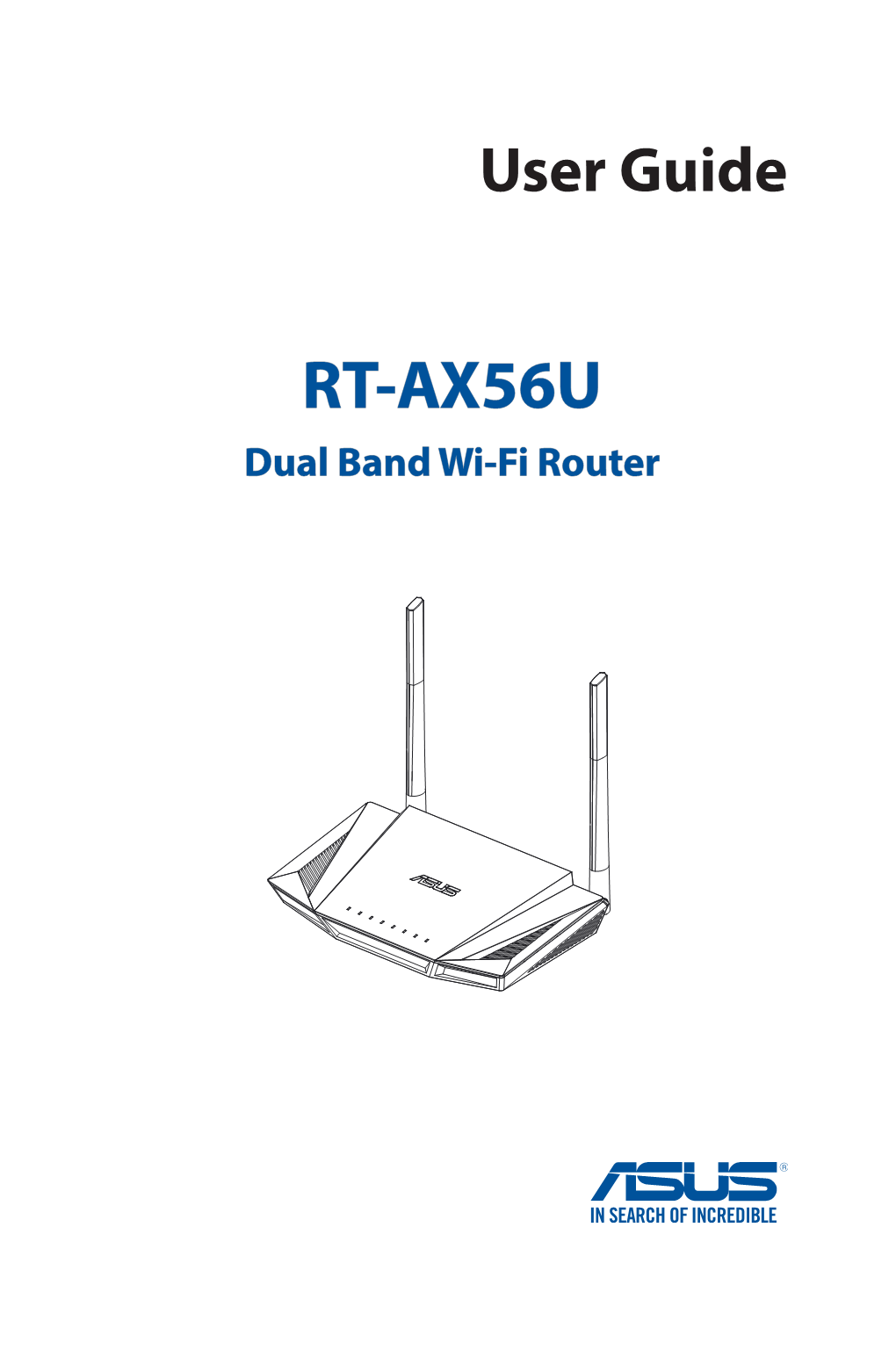 RT-AX56U Dual Band Wi-Fi Router E16832 First Edition June 2020