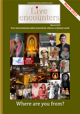 Live Encounters Magazine March 2012 S