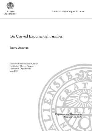 On Curved Exponential Families