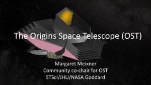 The Origins Space Telescope (OST)