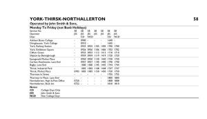 York-Thirsk-Northallerton 58