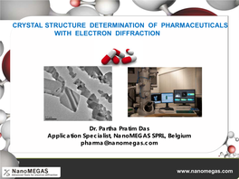 Ultrafast Crystal Structure Determination of Pharmaceutical Compounds Using TEM Electron Diffraction Without Cooling Techniques