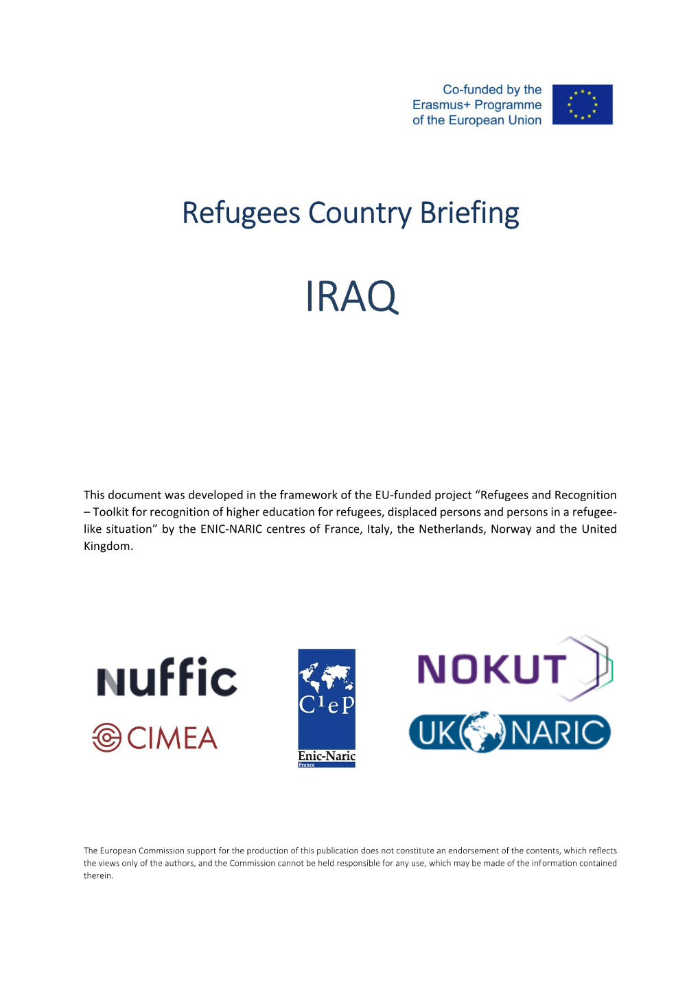 Refugees Country Briefing