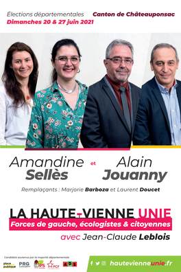 Amandine Sellès Alain Jouanny