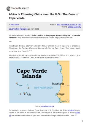 The Case of Cape Verde