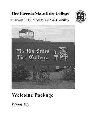 Download the Florida State Fire College Welcome Package