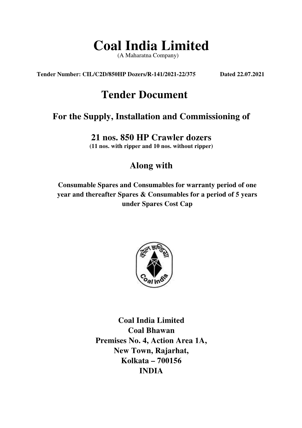 Tender NIT Document