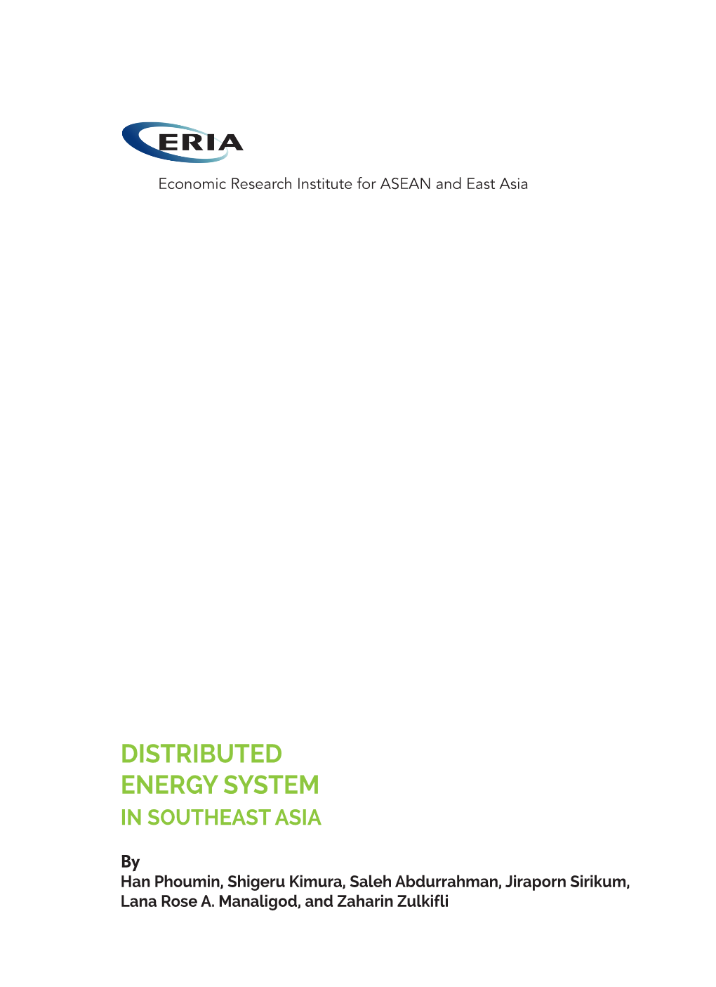 Distributed Energy System in Southeast Asia