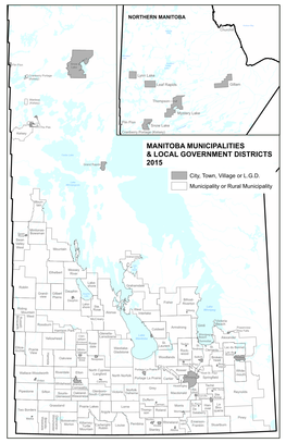 Manitoba Municipalities & Local Government Districts