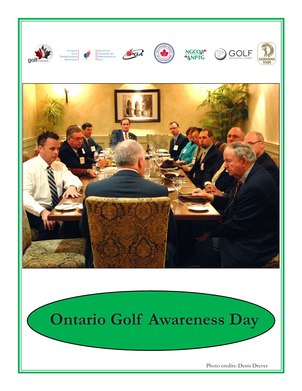 Ontario Golf Awareness Day