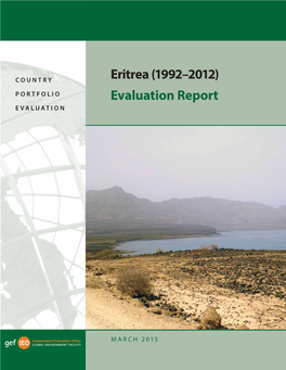 Eritrea (1992–2012) PORTFOLIO Evaluation Report EVALUATION