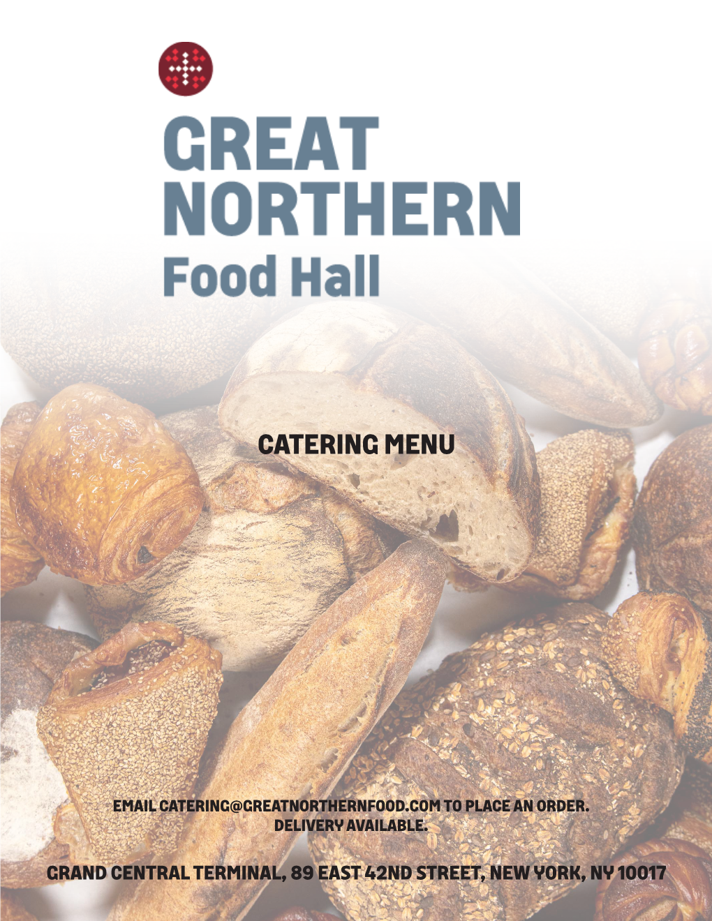 Grand Central Terminal, 89 East 42Nd Street, New York, Ny 10017 Catering Menu