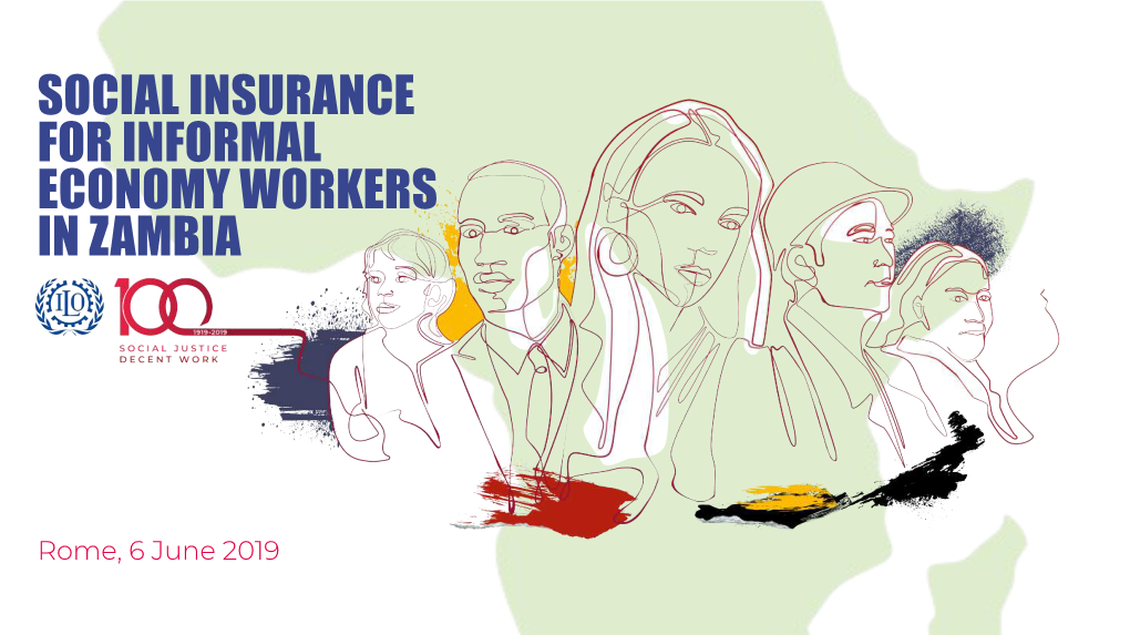 Social Insurance for Informal Economy Workers in Zambia