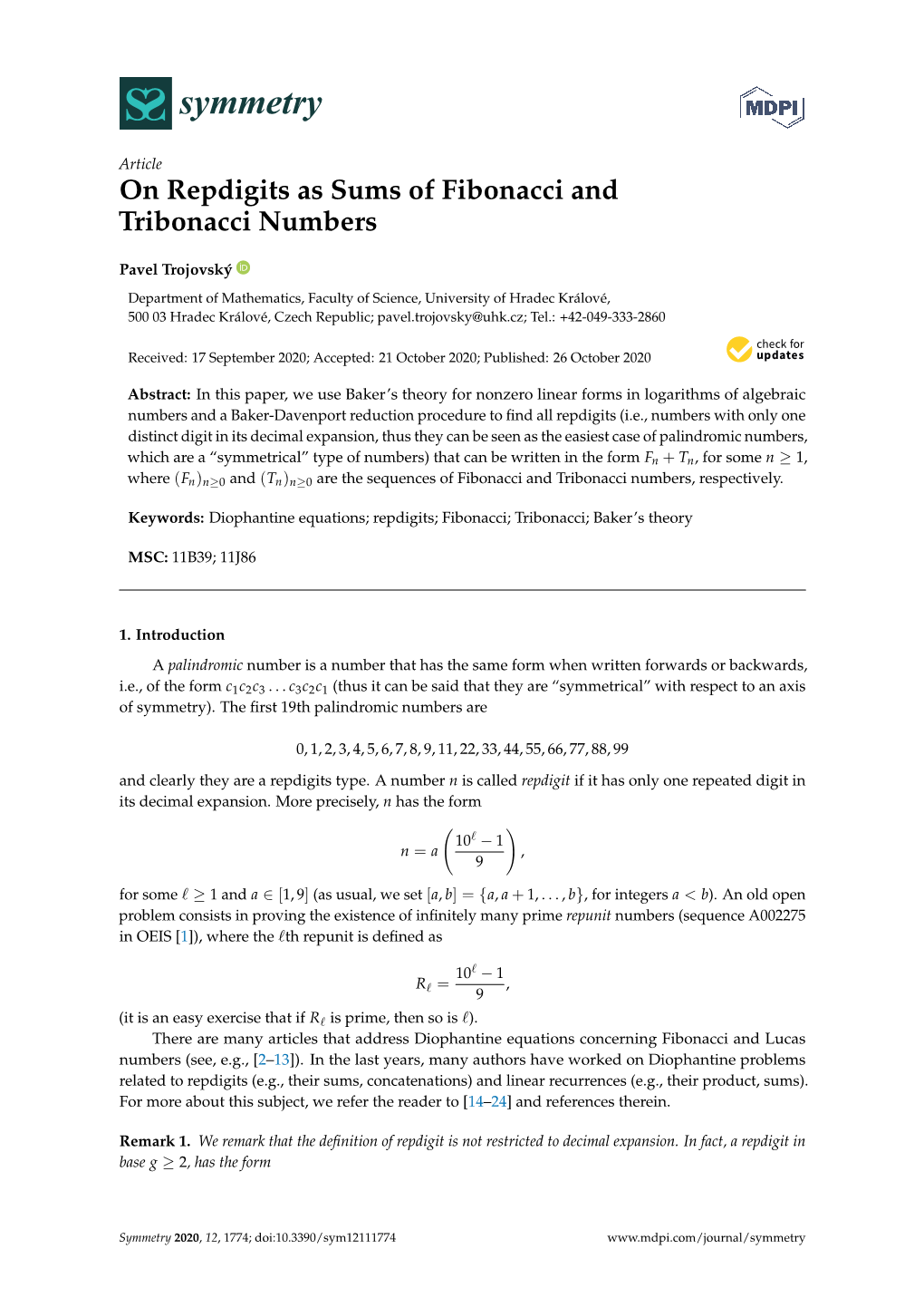 On Repdigits As Sums of Fibonacci and Tribonacci Numbers