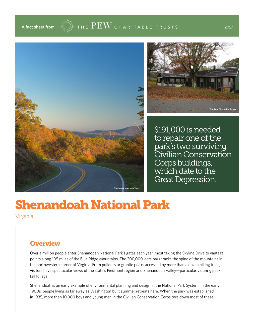 Shenandoah National Park Virginia