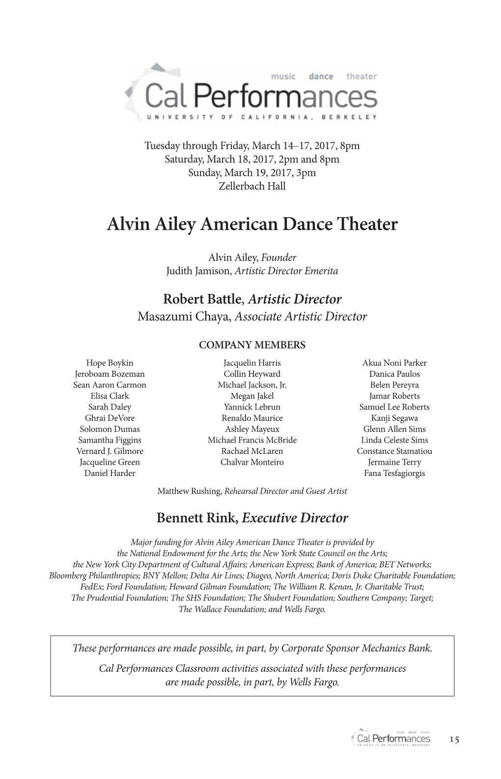 Alvin Ailey American Dance Theater