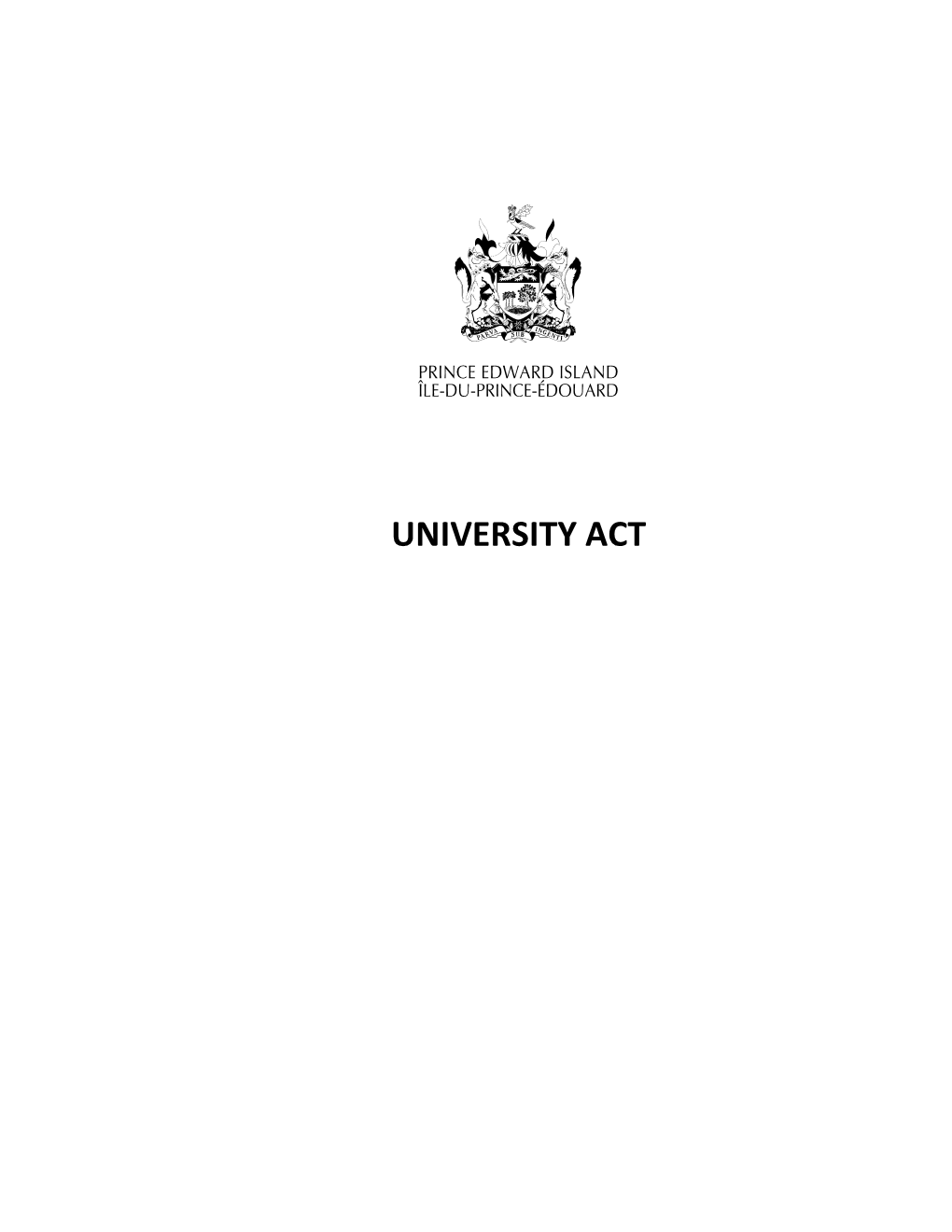 University Act