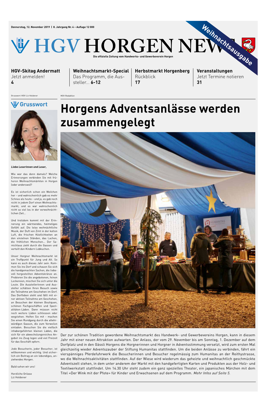 HGV Horgen News Hat Mit Hans Zollinger, Präsident Viehschauverein Hirzel Über Den Sinn Und Zweck Von Viehschauen Gesprochen