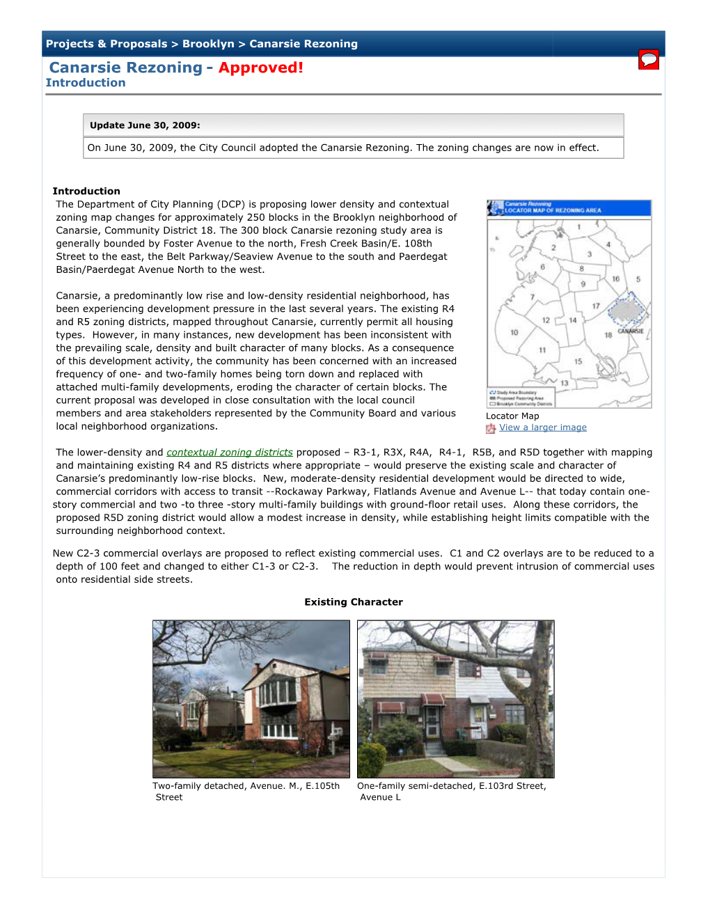 Canarsie Rezoning