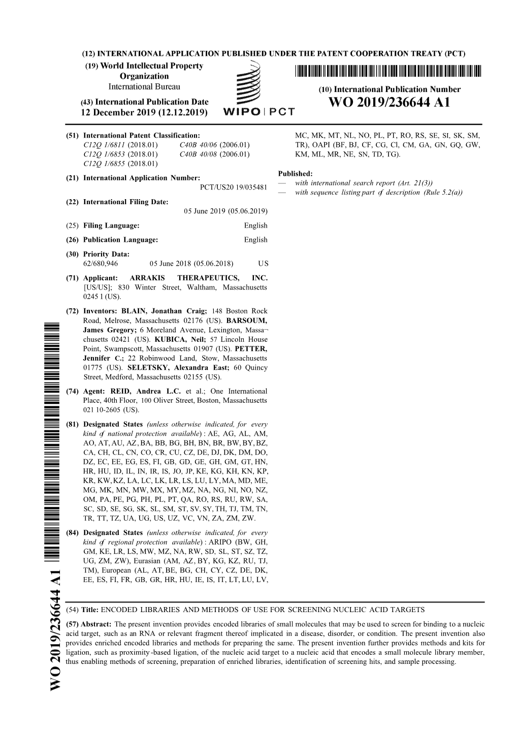 (51) International Patent Classification: MC, MK, MT, NL, NO, PL, PT, RO