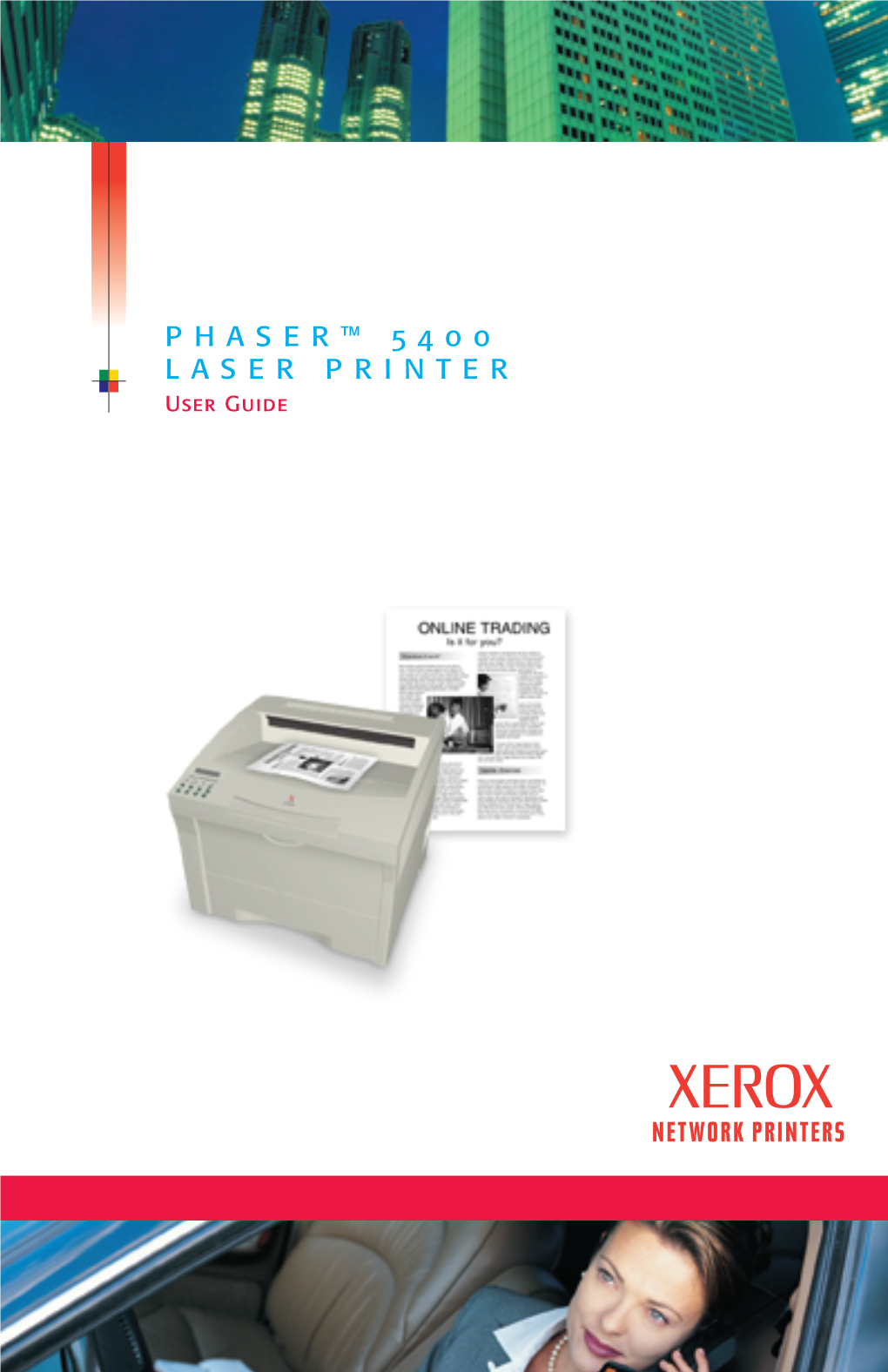 Phaser 5400 Laser Printer User Guide