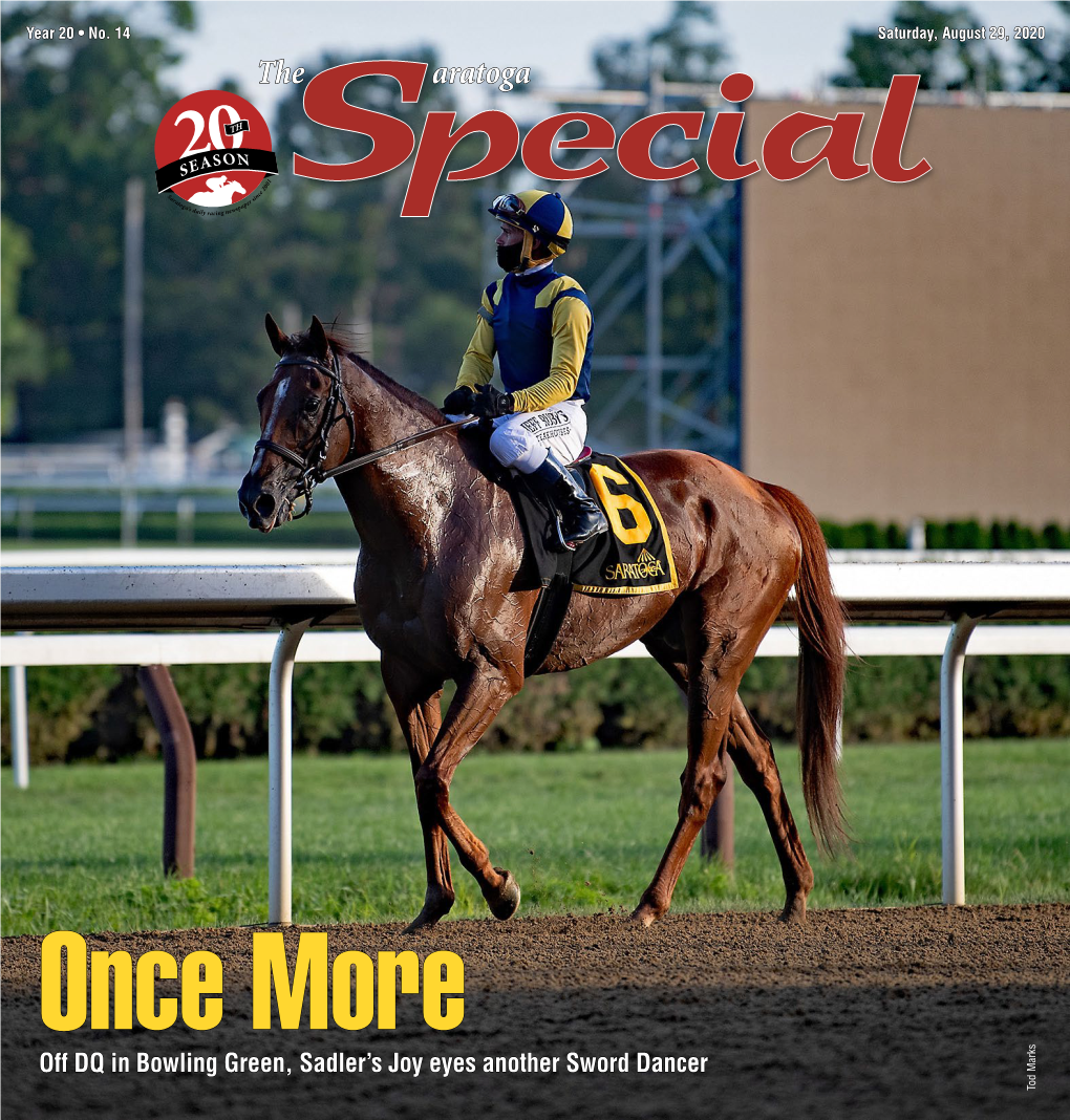 Saratoga Special for 8/29/20