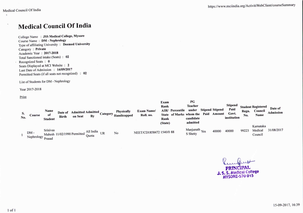 Medical Council of India