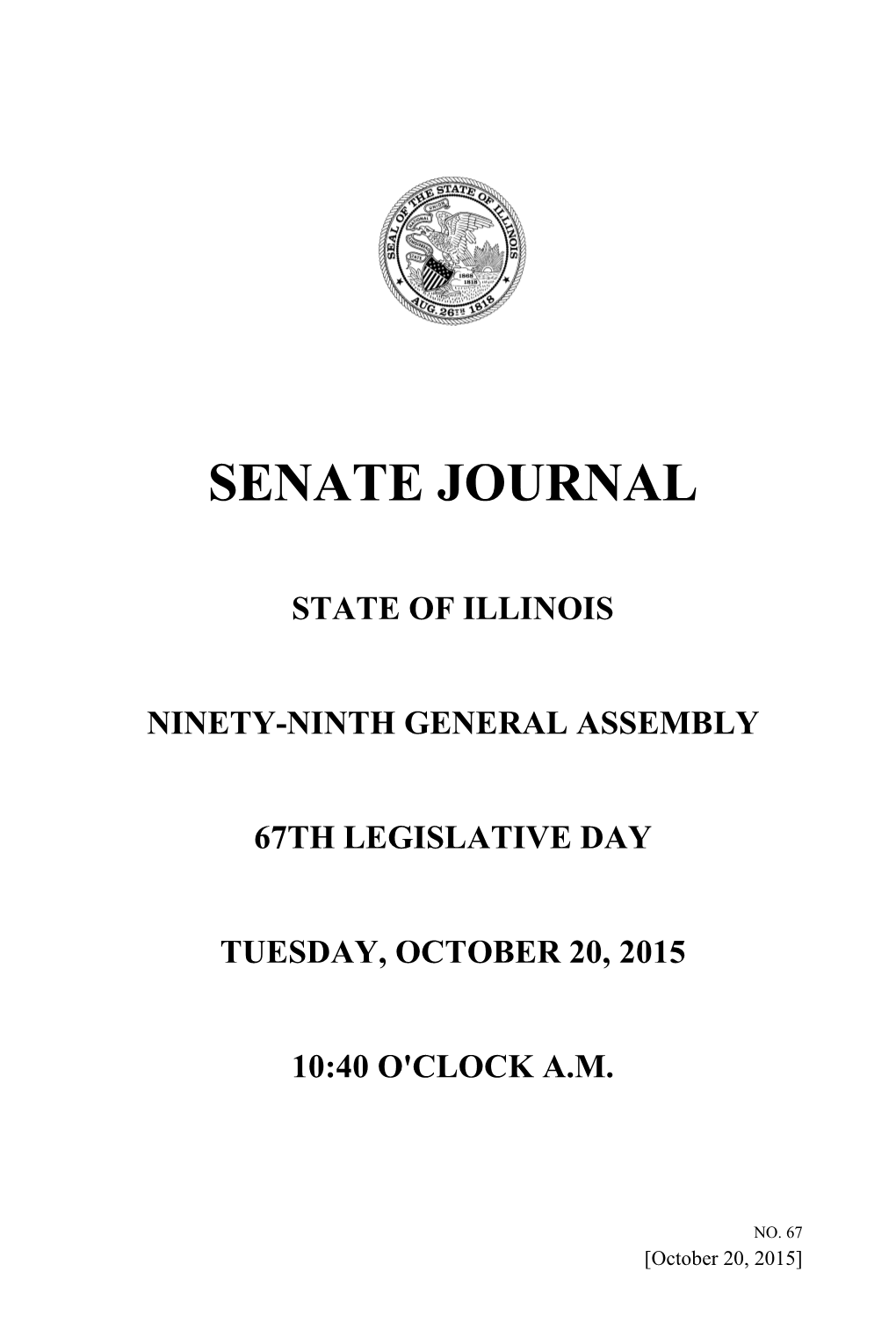 Senate Journal