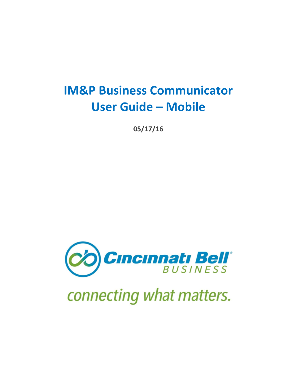 Business Communicator for Iphone User Guide