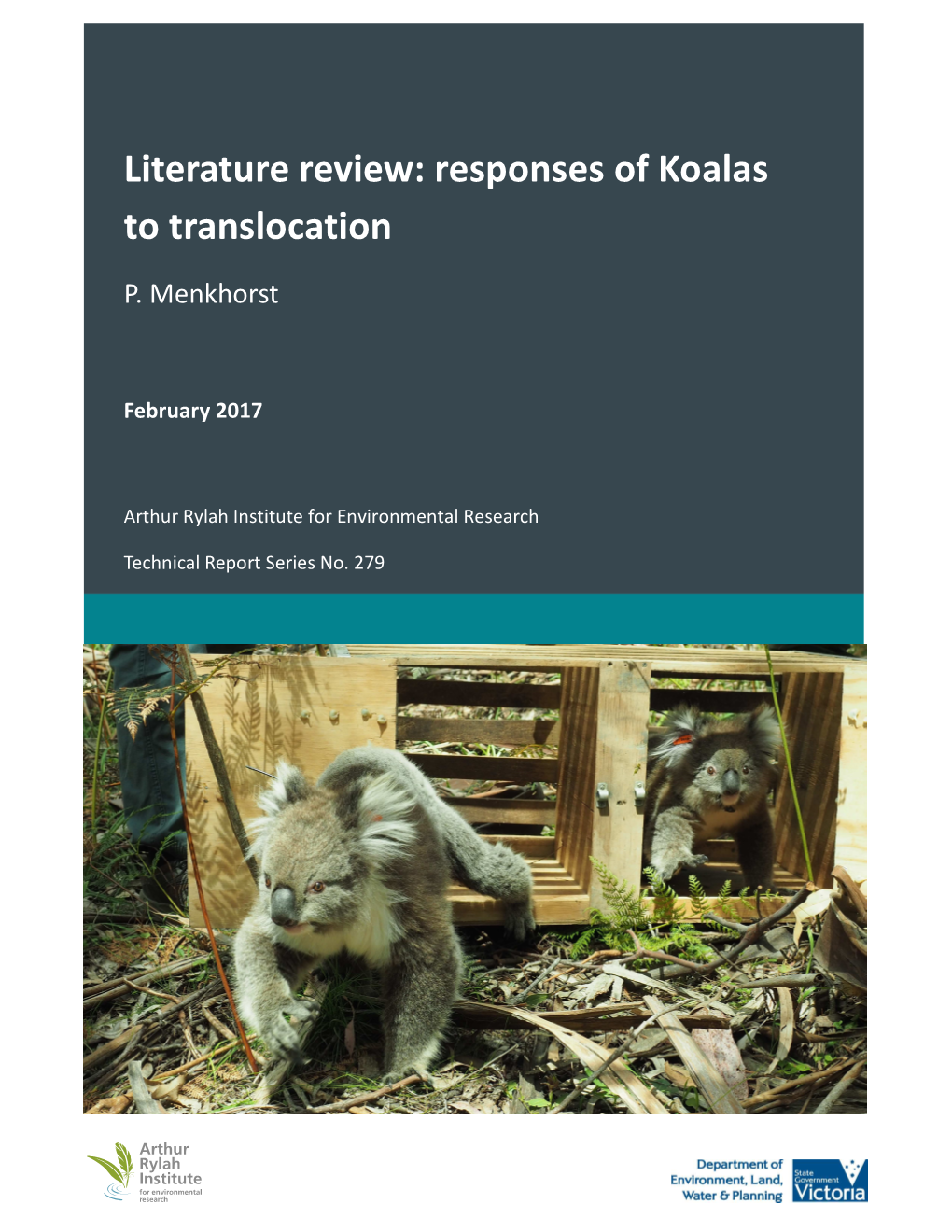 Literature Review: Responses of Koalas to Translocation