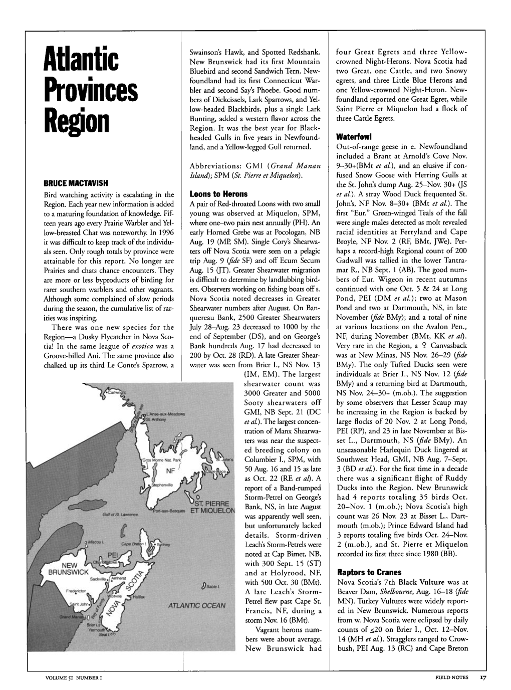 Atlantic Provinces Region