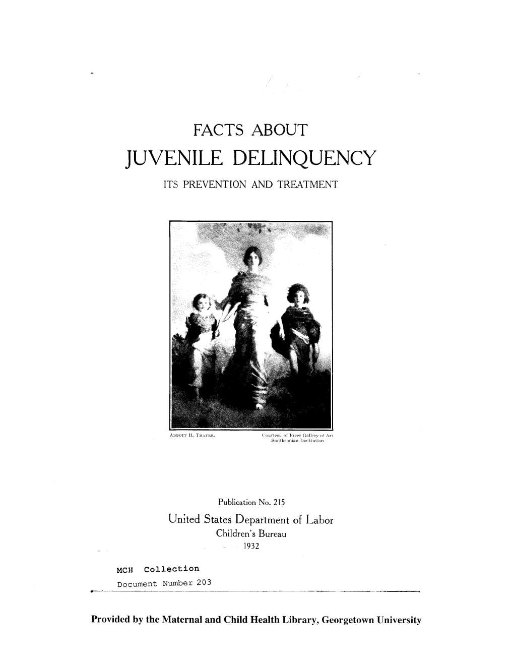 Juvenile Delinquency