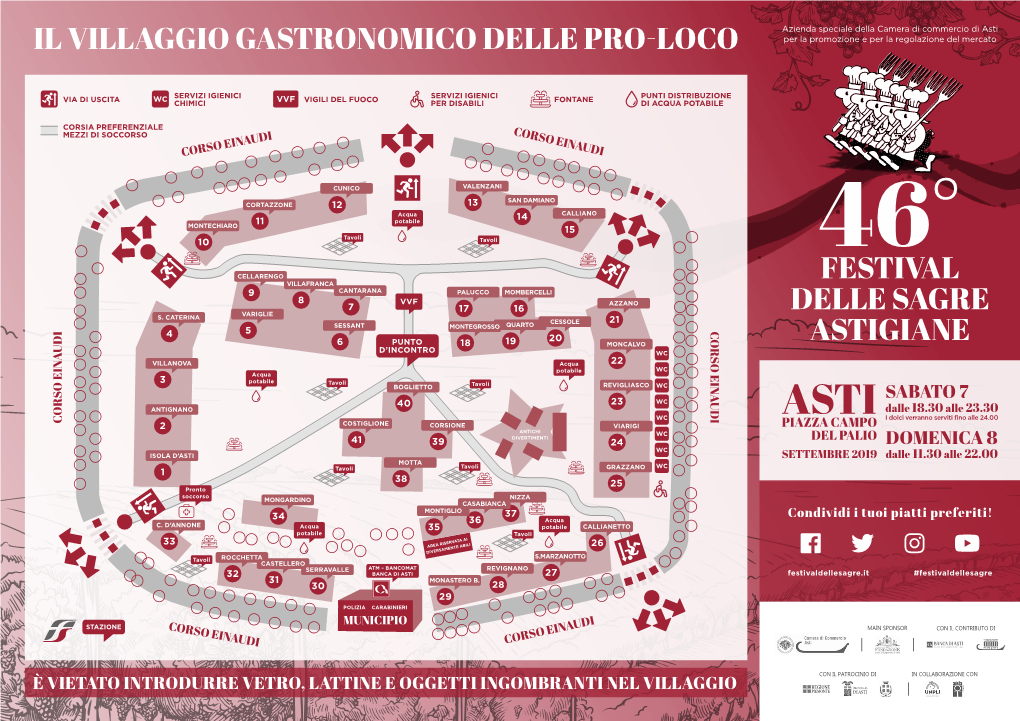 Festival Delle Sagre Astigiane Il Villaggio Gastronomico