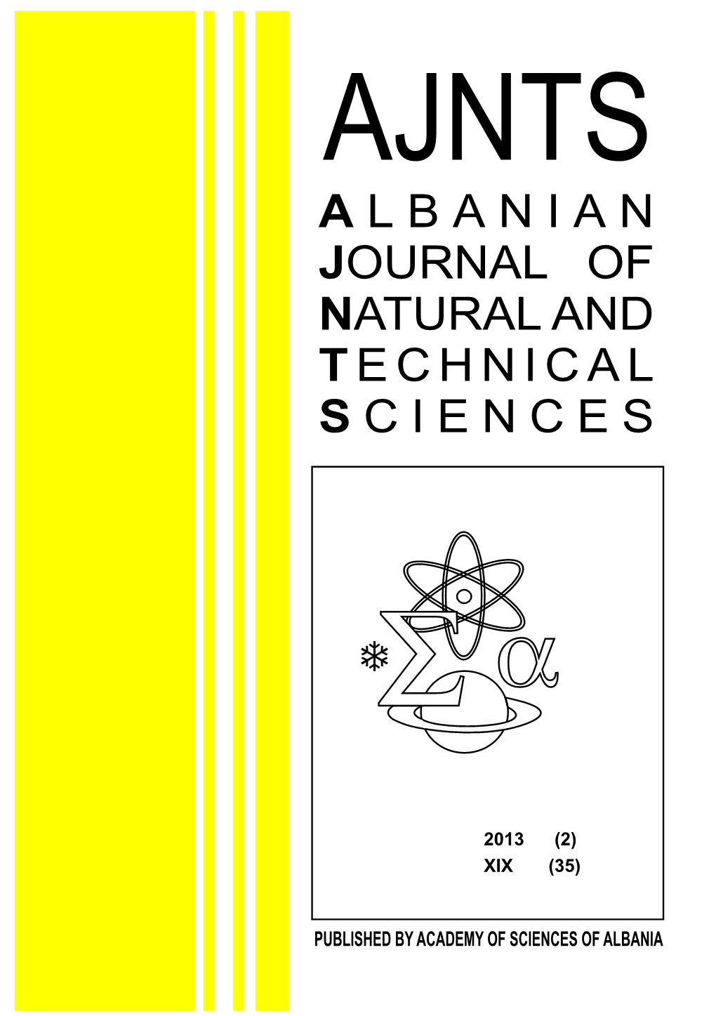 A L B a N I a N Journal of Natural and Technical