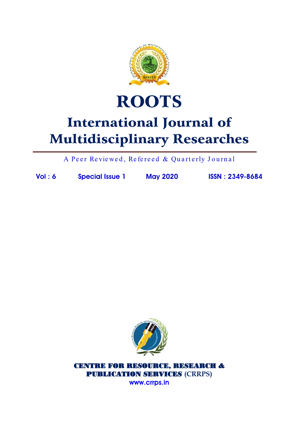 ROOTS International Journal of Multidisciplinary Researches