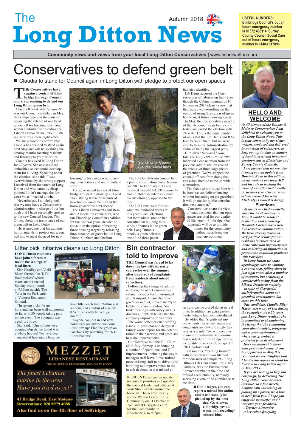 Long Ditton Newsletter